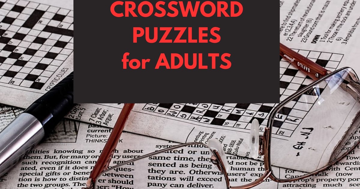 Crossword Puzzles for Adults Radiant Wellness Hub